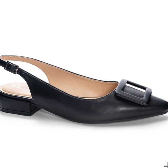 Chinese Laundry Elegant Black Slingback Flats sz 8 nwob - Picture 6 of 6